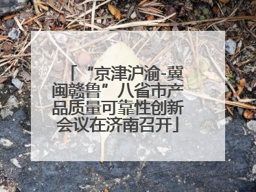 “京津沪渝-冀闽赣鲁”八省市产品质量可靠性创新会议在济南召开