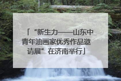 “新生力——山东中青年油画家优秀作品邀请展”在济南举行