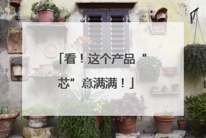 看！这个产品“芯”意满满！