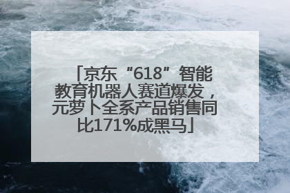 京东“618”智能教育机器人赛道爆发，元萝卜全系产品销售同比171%成黑马