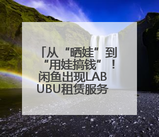 从“晒娃”到“用娃搞钱”！闲鱼出现LABUBU租赁服务，日租80元仍供不应求