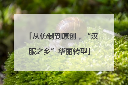 从仿制到原创，“汉服之乡”华丽转型