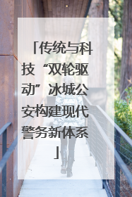 传统与科技“双轮驱动”冰城公安构建现代警务新体系
