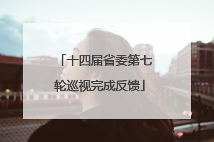 十四届省委第七轮巡视完成反馈