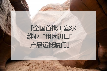 全国首批！塞尔维亚“组团进口”产品运抵厦门