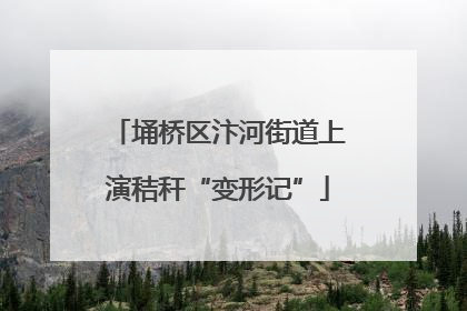 埇桥区汴河街道上演秸秆“变形记”