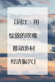 同江：用绽放的玫瑰 推动乡村经济振兴