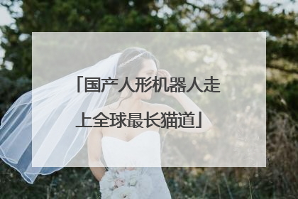 国产人形机器人走上全球最长猫道