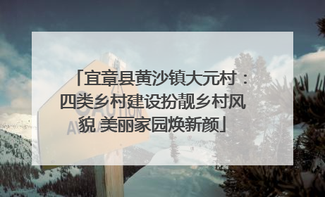 宜章县黄沙镇大元村：四类乡村建设扮靓乡村风貌 美丽家园焕新颜