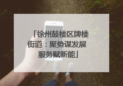 徐州鼓楼区牌楼街道：聚势谋发展 服务赋新能