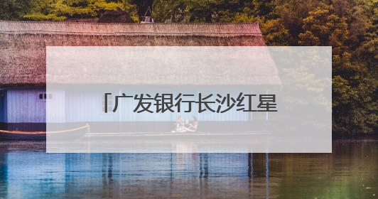 广发银行长沙红星支行开展“金融知识万里行”宣传活动