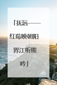 抚远——红莓映朝阳 界江听熊吟