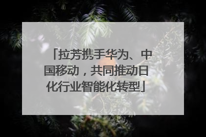 拉芳携手华为、中国移动，共同推动日化行业智能化转型