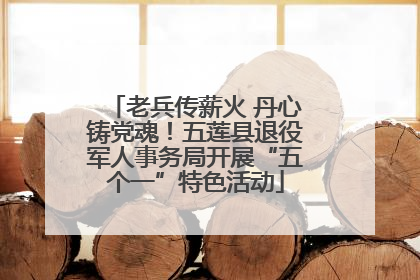 老兵传薪火 丹心铸党魂！五莲县退役军人事务局开展“五个一”特色活动