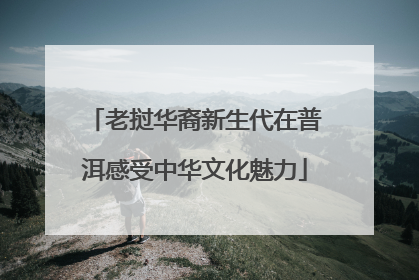 老挝华裔新生代在普洱感受中华文化魅力