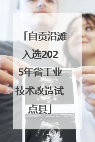 自贡沿滩入选2025年省工业技术改造试点县