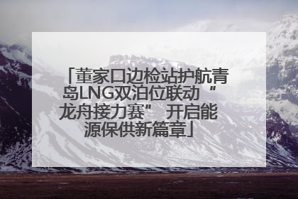 董家口边检站护航青岛LNG双泊位联动“龙舟接力赛” 开启能源保供新篇章