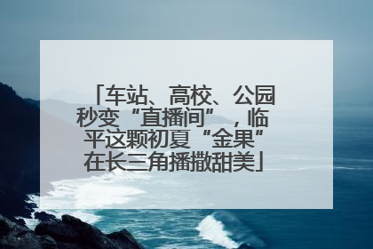 车站、高校、公园秒变“直播间”，临平这颗初夏“金果”在长三角播撒甜美
