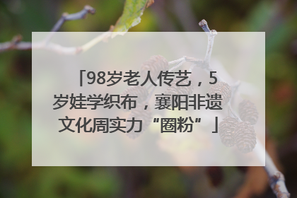 98岁老人传艺，5岁娃学织布，襄阳非遗文化周实力“圈粉”